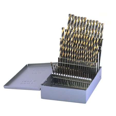 Drillco 60PC NITRO DRILL BIT SET No 1-No 60 400N60